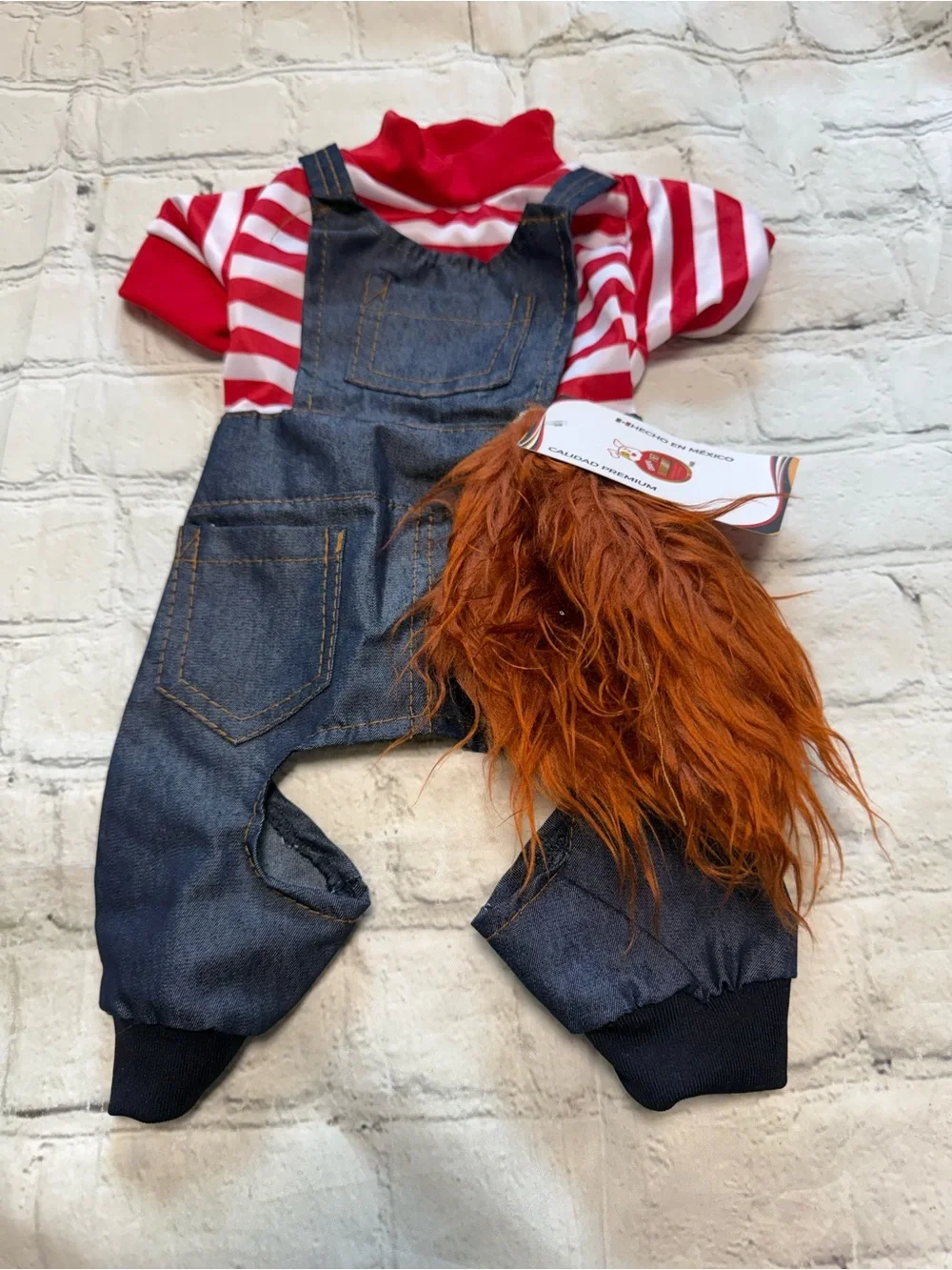 Pet Warrior Dog / Cat FREDDY KRUEGER   Custome. With Wig .